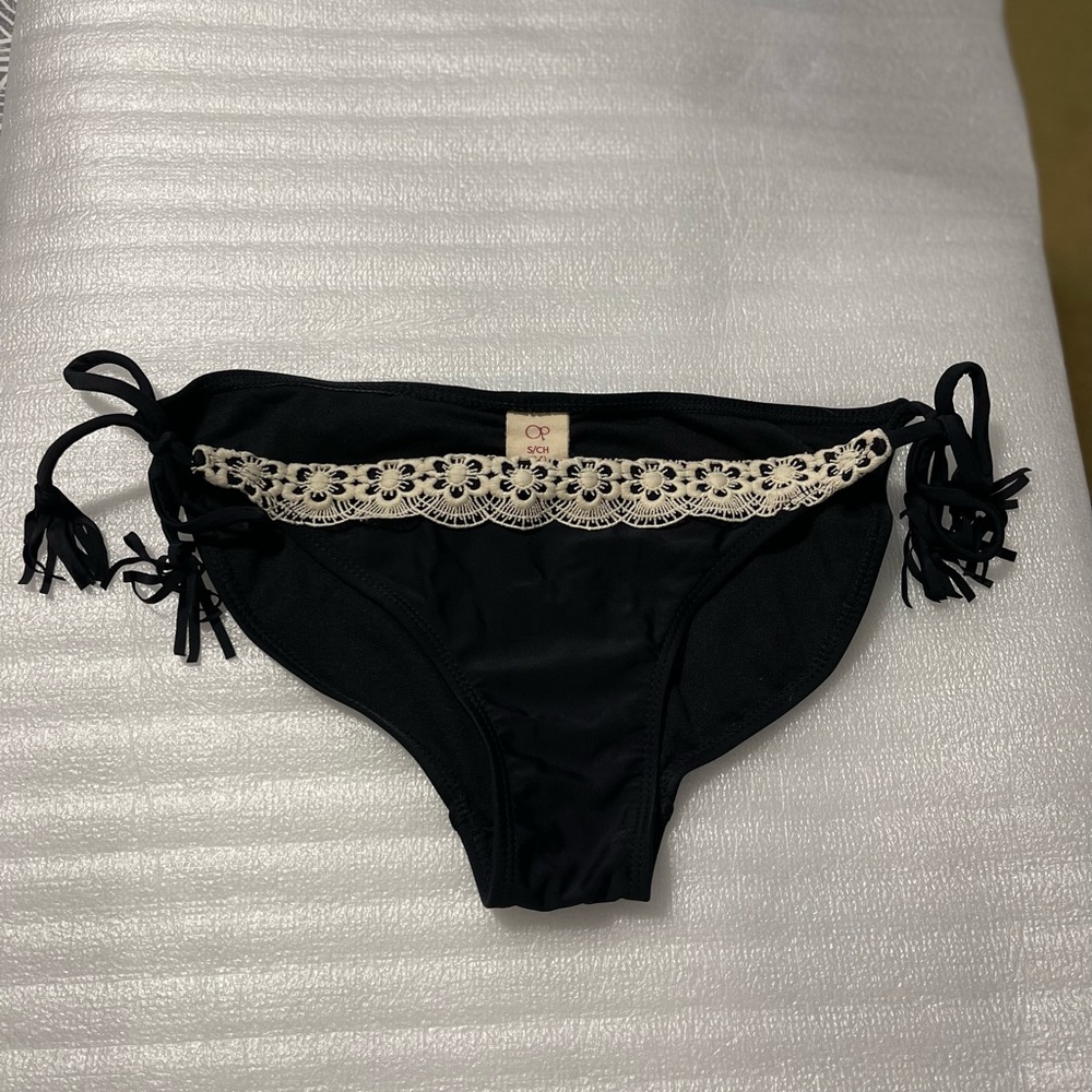 Black Op/ Ocean Pacific Swim Suit Bottoms Size S/CH (3-5)